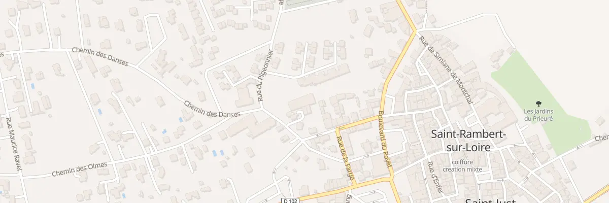Plan du 50 Imp des Aigrettes à Saint-Just-Saint-Rambert