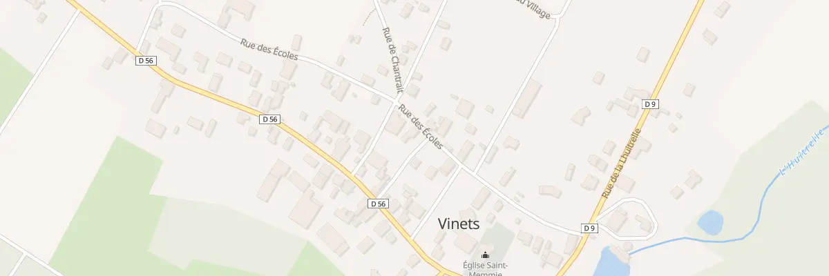 Plan du 22 Rue des Ecoles à Vinets