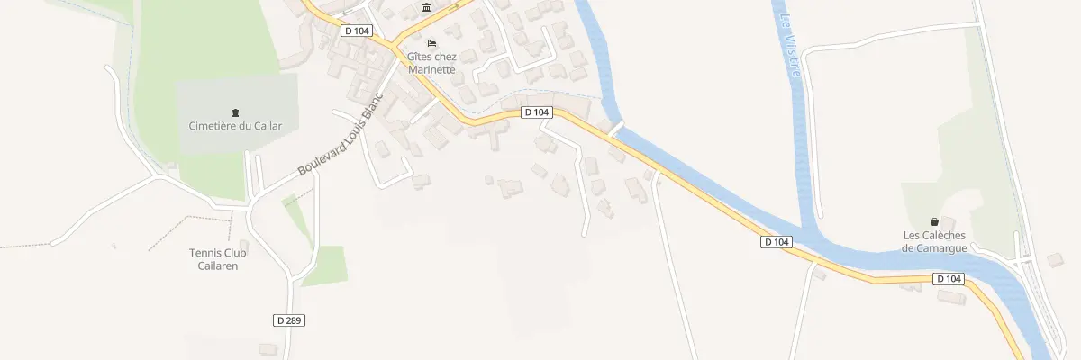 Plan du 3 Rue de l’Enclos au Cailar