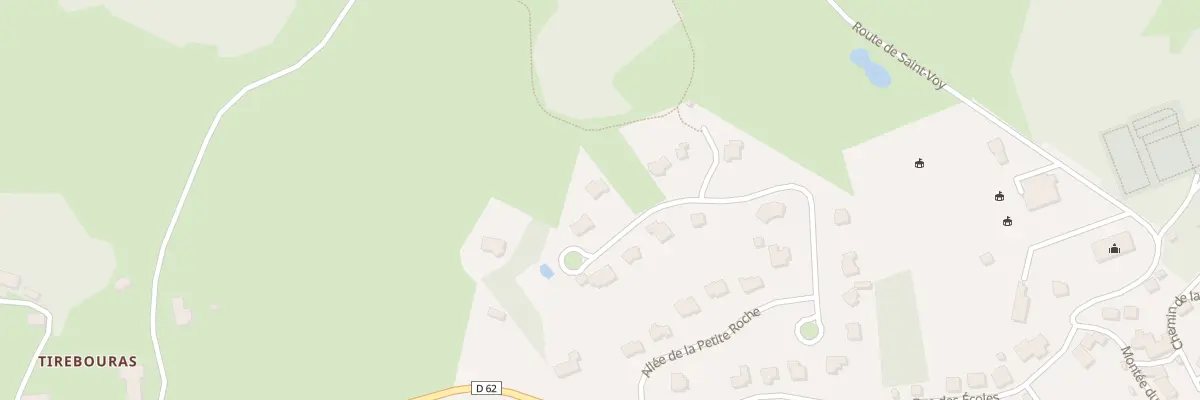 Plan du 20 All de la Petite-roche à Mazet-Saint-Voy