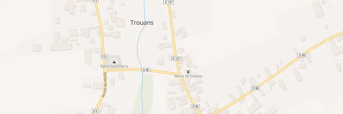 Plan du 7 Rue de Chalons à Trouans