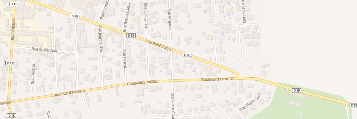 Plan du 1 Rue Foyatier à Feurs