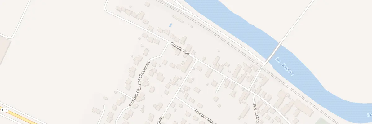 Plan du 39 Gr Grande Rue à Matougues