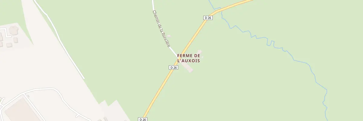 Plan du 4 Rte de la Motte Ternant à Saulieu