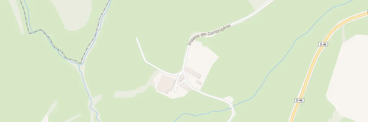Plan du 810 Imp des Dambruyeres à Mesvres