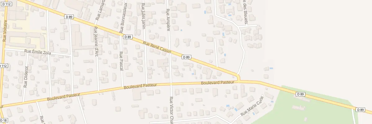 Plan du 36 Rue René Cassin à Feurs