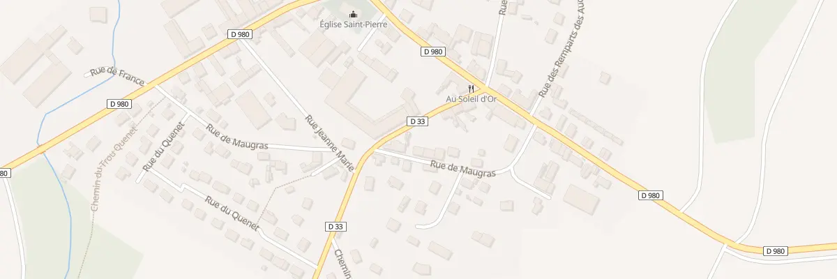 Plan du 7 Rue de Beine à Époye