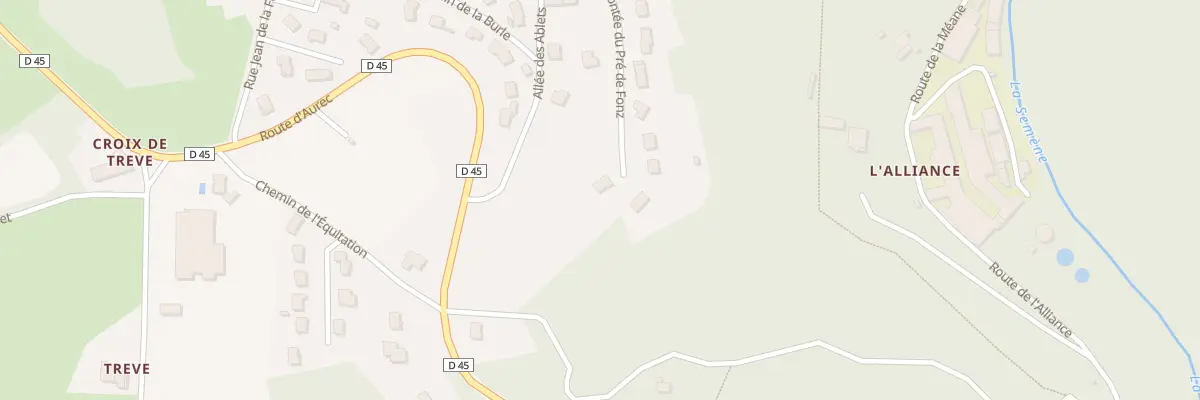 Plan du 8 Mte du Pre de Fonz à Pont-Salomon