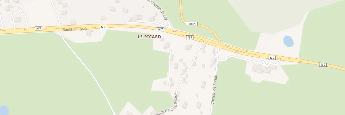 Plan du 124 Imp du Château d’Eau à Saint-Symphorien-de-Lay