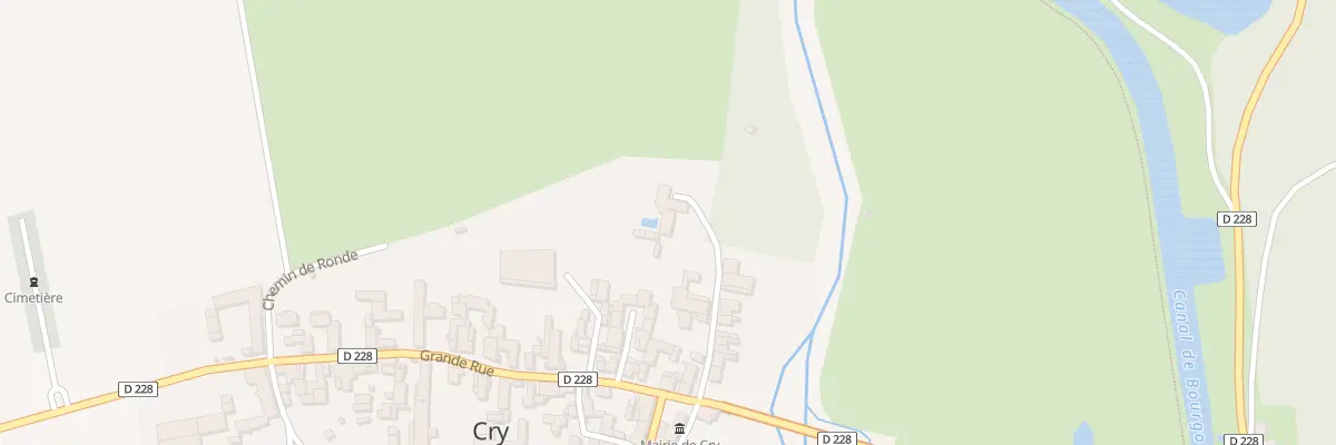 Plan du 14 Imp Cambourcet à Cry