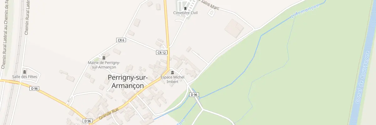 Plan du 2 Prv Saint-martin à Perrigny-sur-Armançon