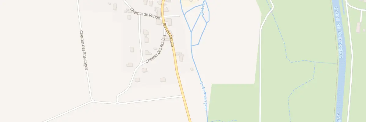 Plan du 21 Rue du Moulin à Cry