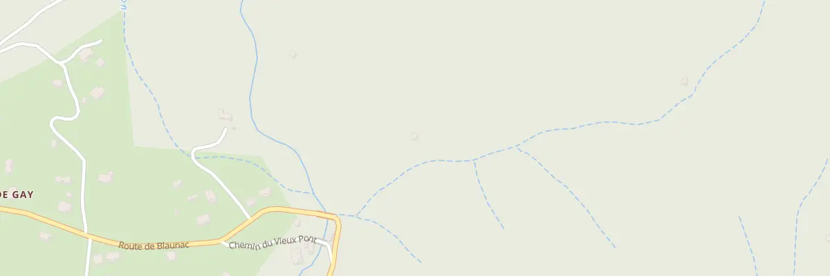 Plan du 1158 Rte de Blaunac à Joannas