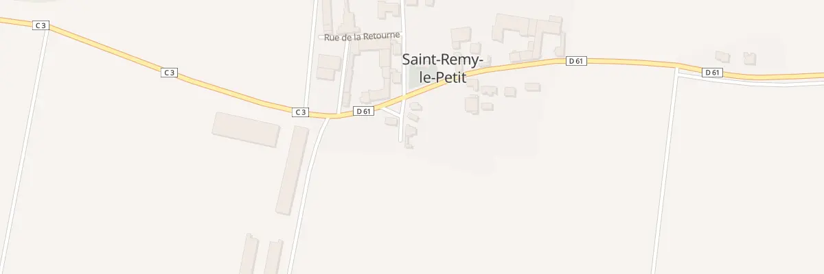 Plan du 5001 Le Village à Saint-Remy-le-Petit