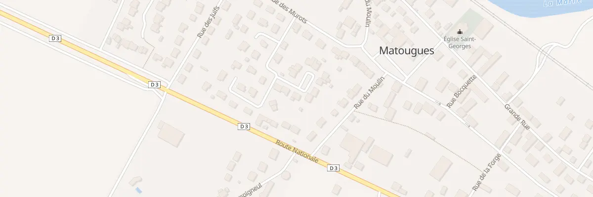 Plan du 3 Rue des Iris à Matougues