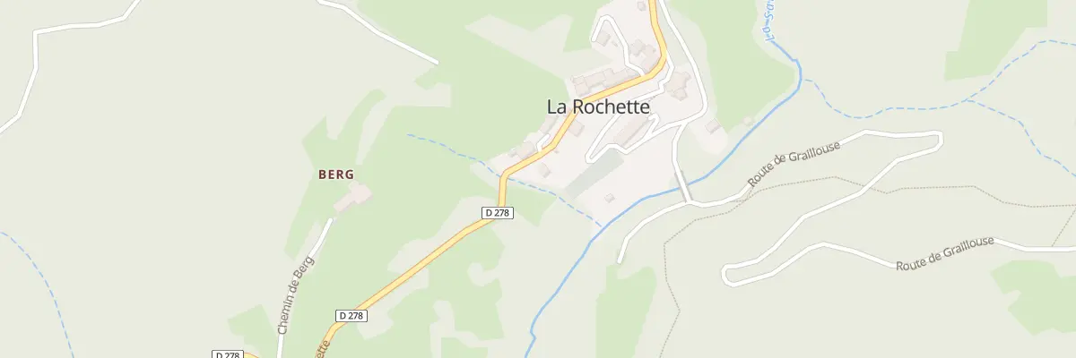 Plan du 5070 La Rochette à La Rochette