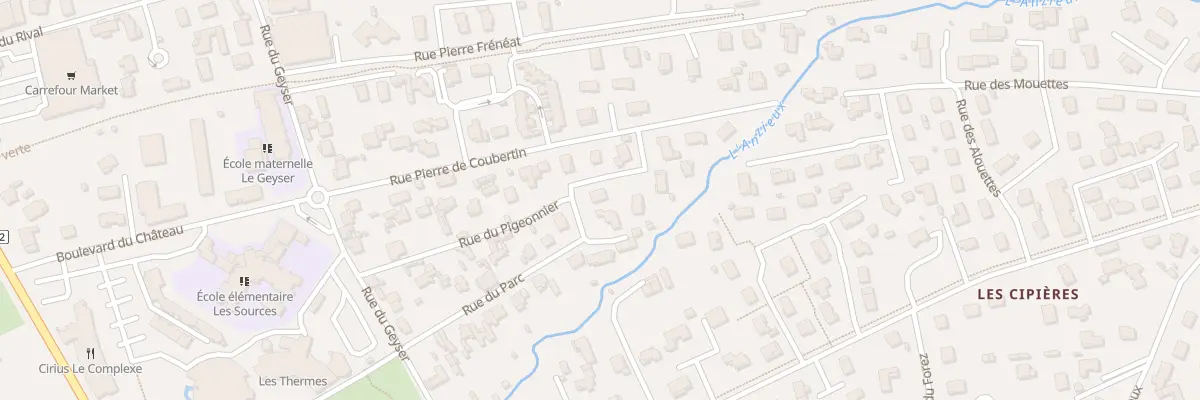 Plan du 56 Rue des Chênes à Montrond-les-Bains