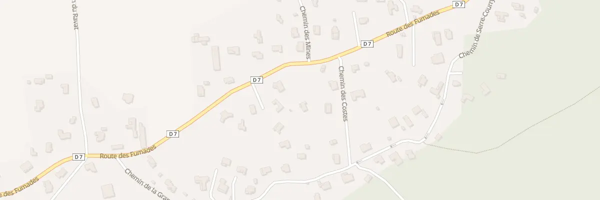 Plan du 720 Rte des Fumades à Brouzet-lès-Alès