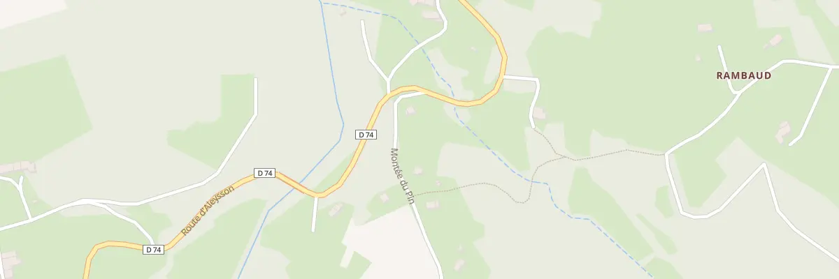 Plan du 65 Mte du Pin à Saint-Jeures