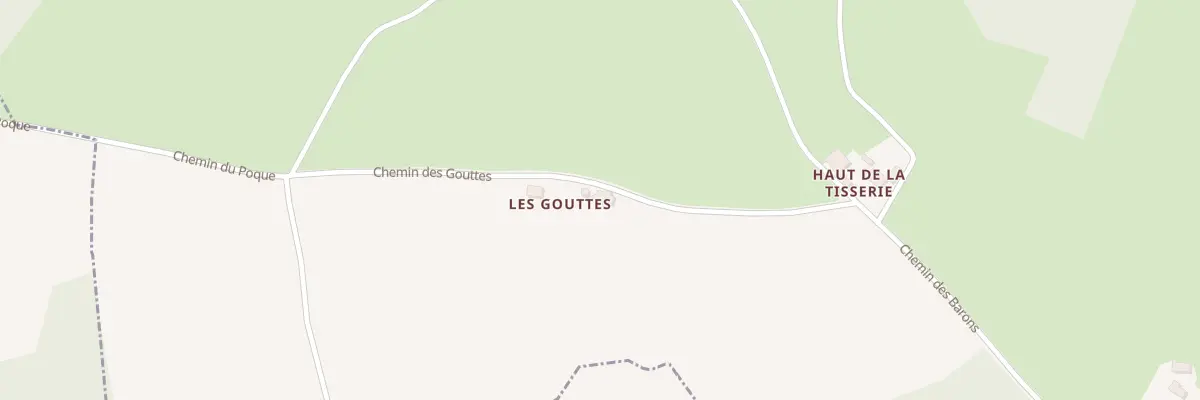 Plan du 213 Che des Gouttes à Jarnosse