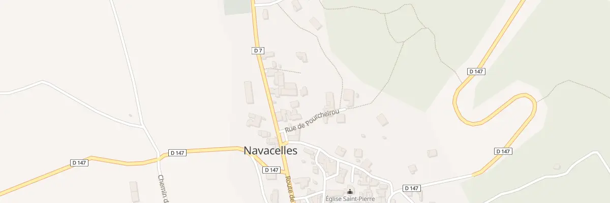 Plan du 5063 Le Village à Navacelles