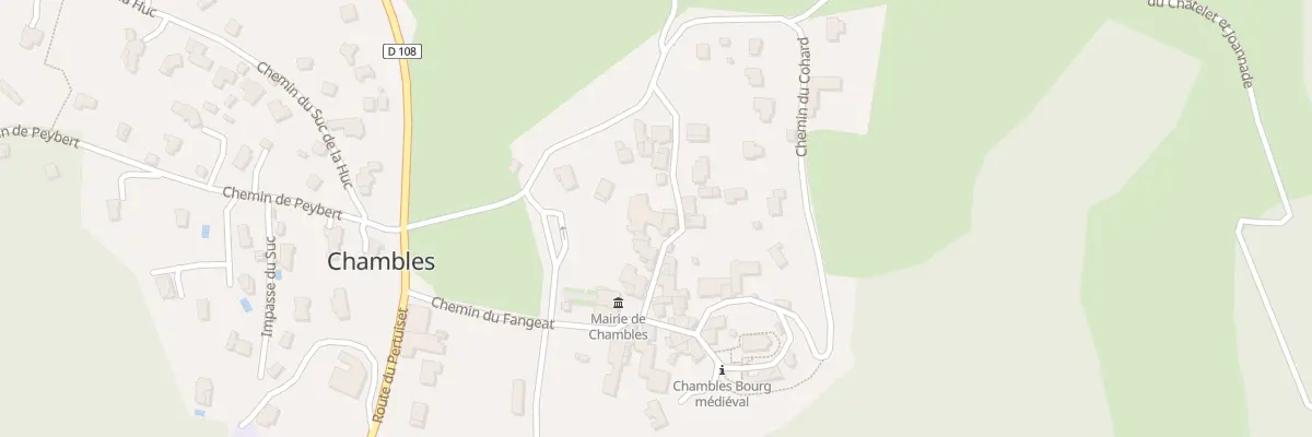 Plan du 54A Rue de la Pive à Chambles