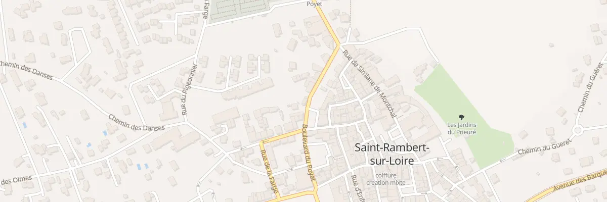 Plan du 25 Bd du Poyet à Saint-Just-Saint-Rambert