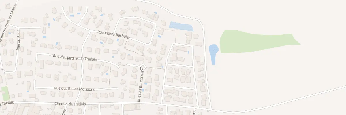 Plan du 1 Rue Joannès Garand à Feurs