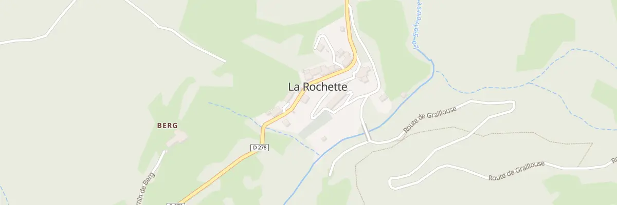 Plan du 4 Rue du Village à La Rochette