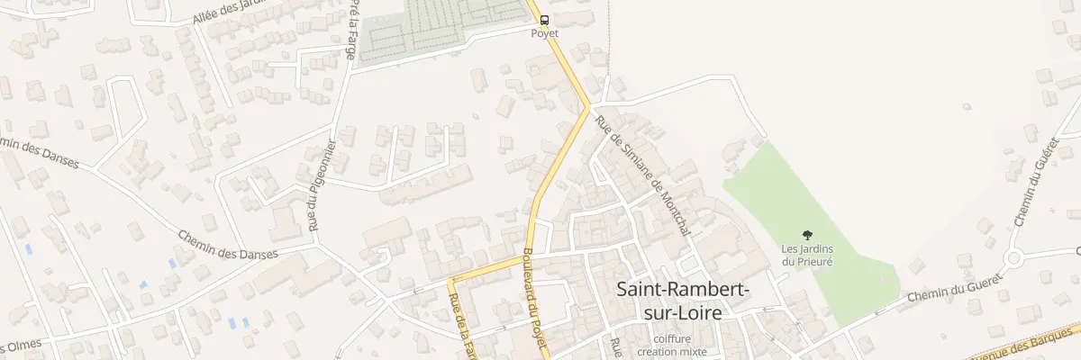 Plan du 29 Bd du Poyet à Saint-Just-Saint-Rambert