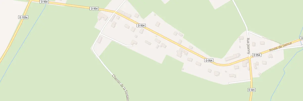 Plan du 10B Rte de Semur à Torcy-et-Pouligny