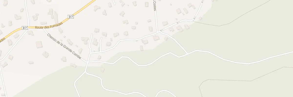 Plan du 511 Che de Serre Courry à Brouzet-lès-Alès