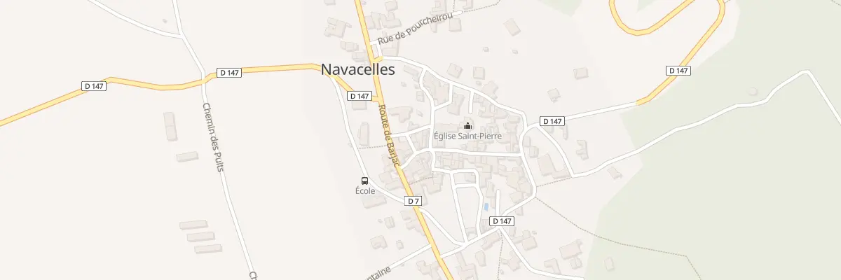Plan du 36 Rue du Château à Navacelles