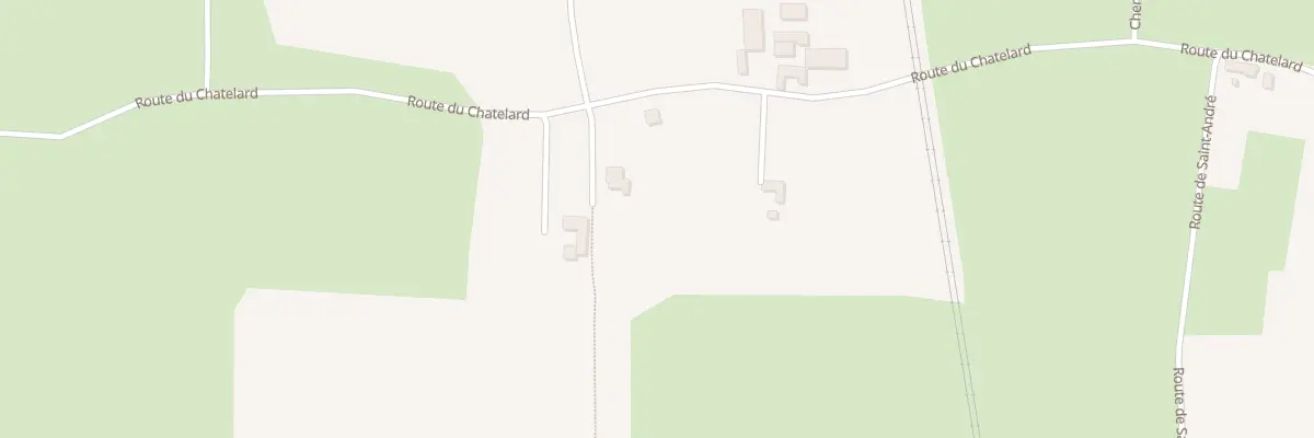Plan du 768 Rte du Chatelard à Marclopt