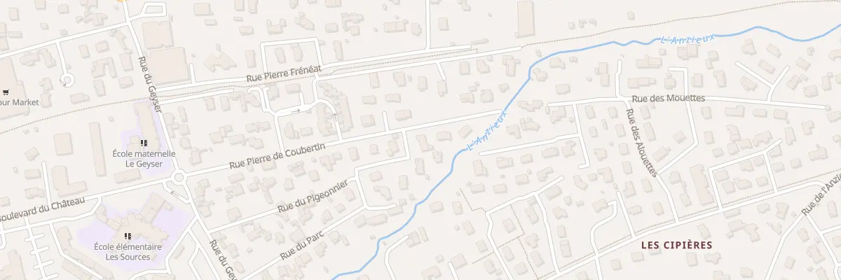 Plan du 120 Rue des Chênes à Montrond-les-Bains