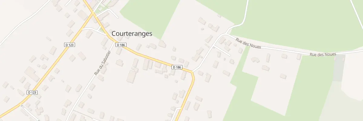 Plan du 34 Rue du Commandant Gagnière à Courteranges