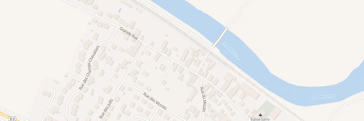 Plan du 60 Gr Grande Rue à Matougues