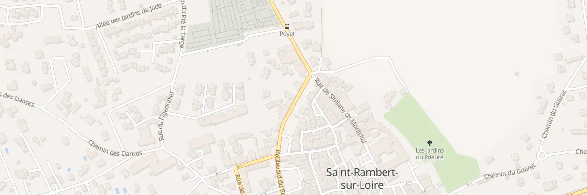 Plan du 37 Bd du Poyet à Saint-Just-Saint-Rambert