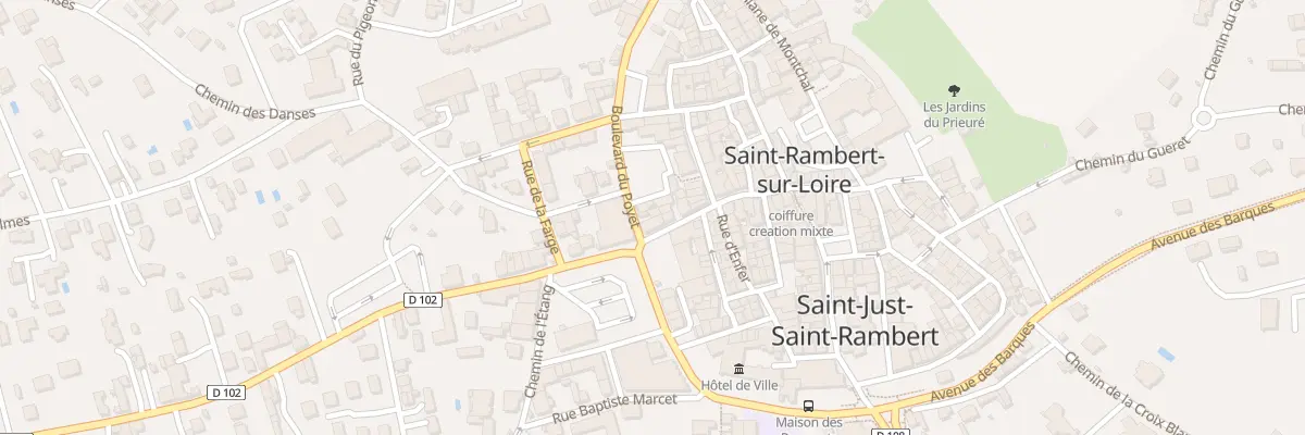 Plan du 2 Bd du Poyet à Saint-Just-Saint-Rambert