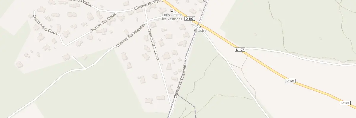 Plan du 200B Che de Chastre à Boissières