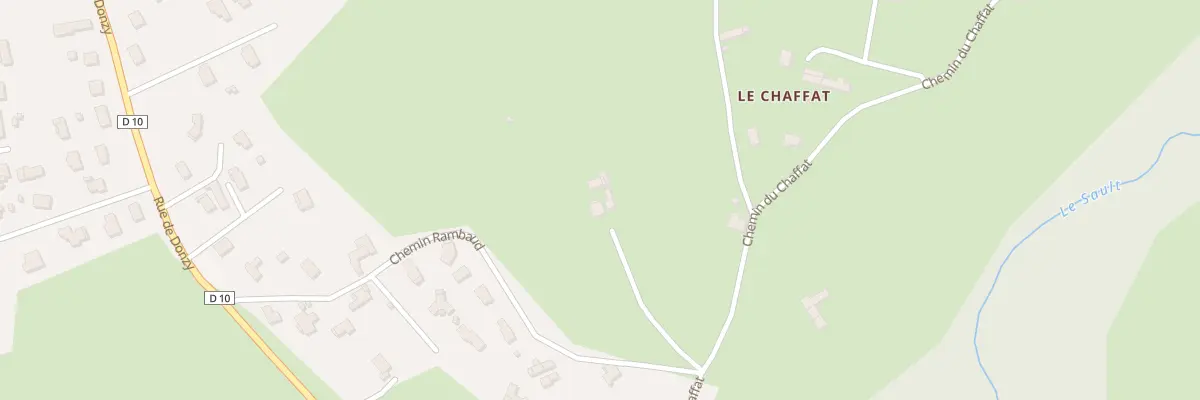 Plan du 5323 Le Chaffat à Pouilly-lès-Feurs