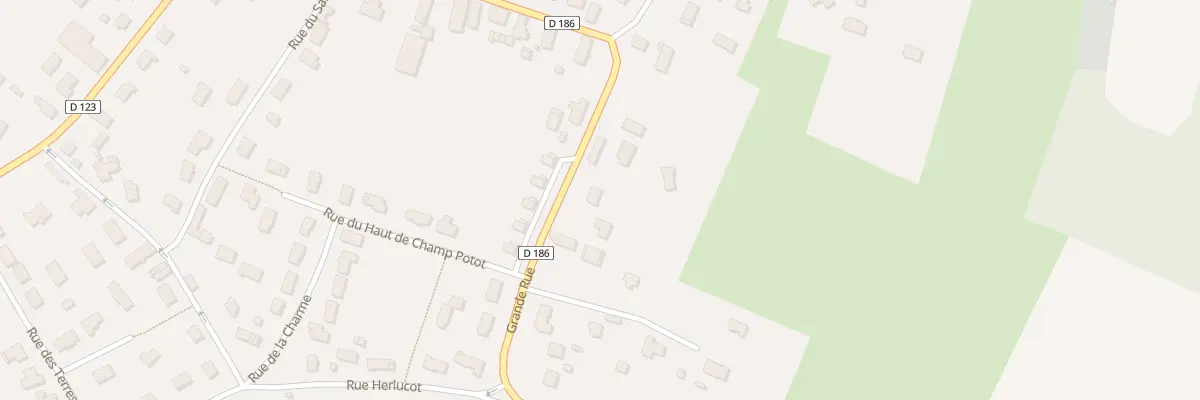 Plan du 10 Rue Grande Rue à Courteranges