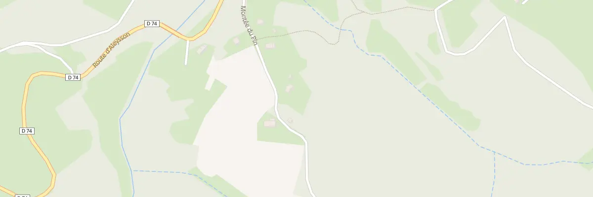 Plan du 255 Mte du Pin à Saint-Jeures