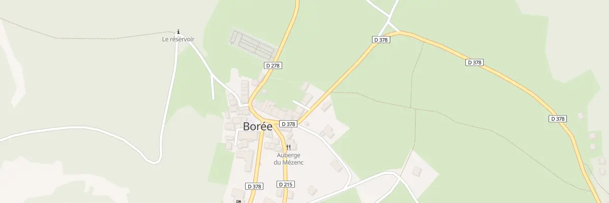 Plan du 5186 Le Village à Borée