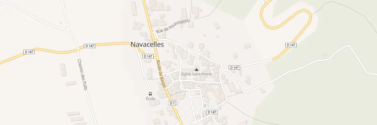 Plan du 39 Che des Canards à Navacelles