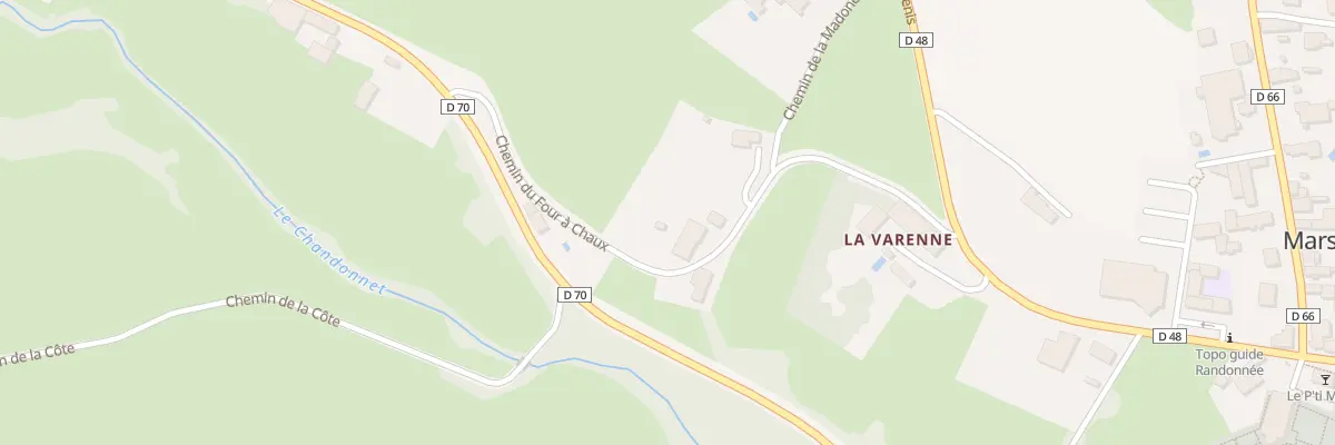 Plan du 222 Che du Four A Chaux à Mars