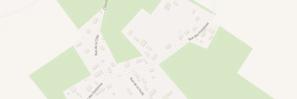 Plan du 25B Rue des Fontaines à Laubressel