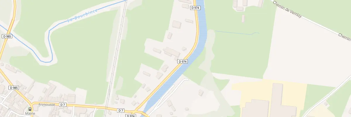 Plan du 7 Rte de Ciry à Génelard