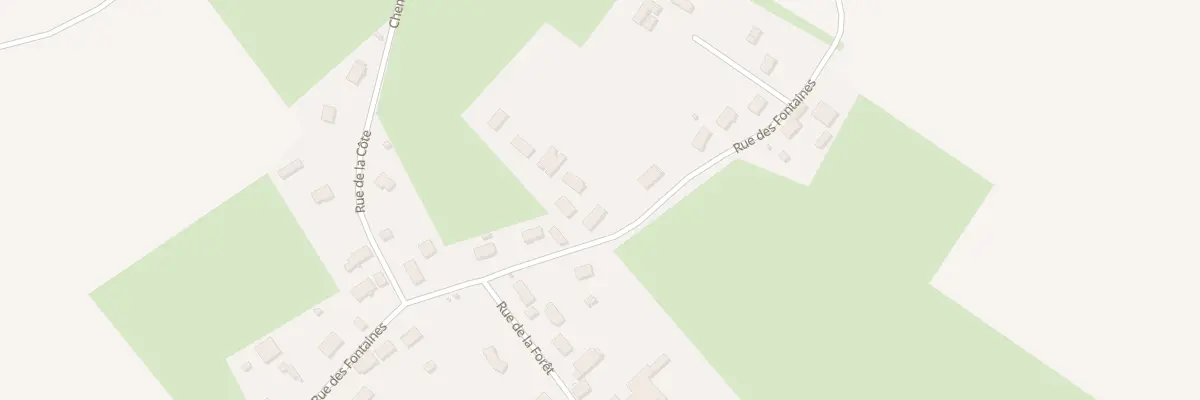 Plan du 25 Rue des Fontaines à Laubressel