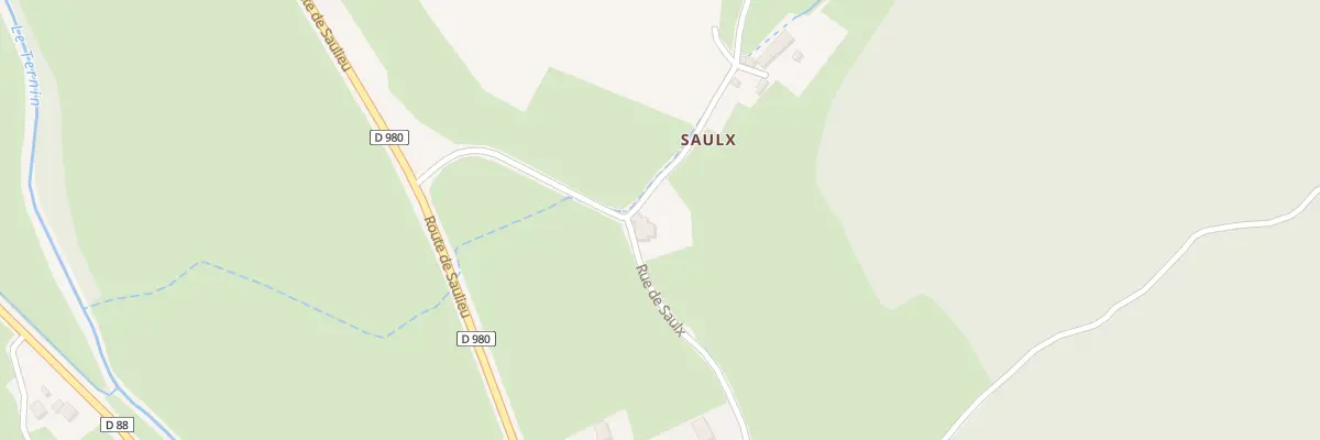 Plan du 8 Rue de Saulx à Lucenay-l’Évêque